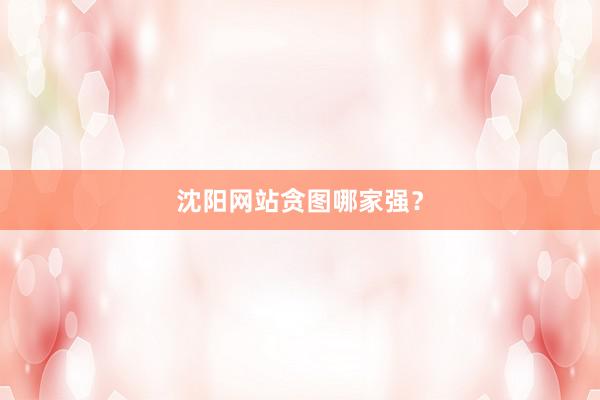 沈阳网站贪图哪家强？