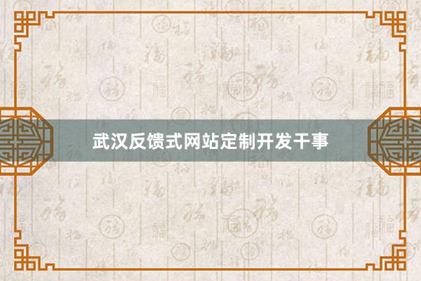 武汉反馈式网站定制开发干事